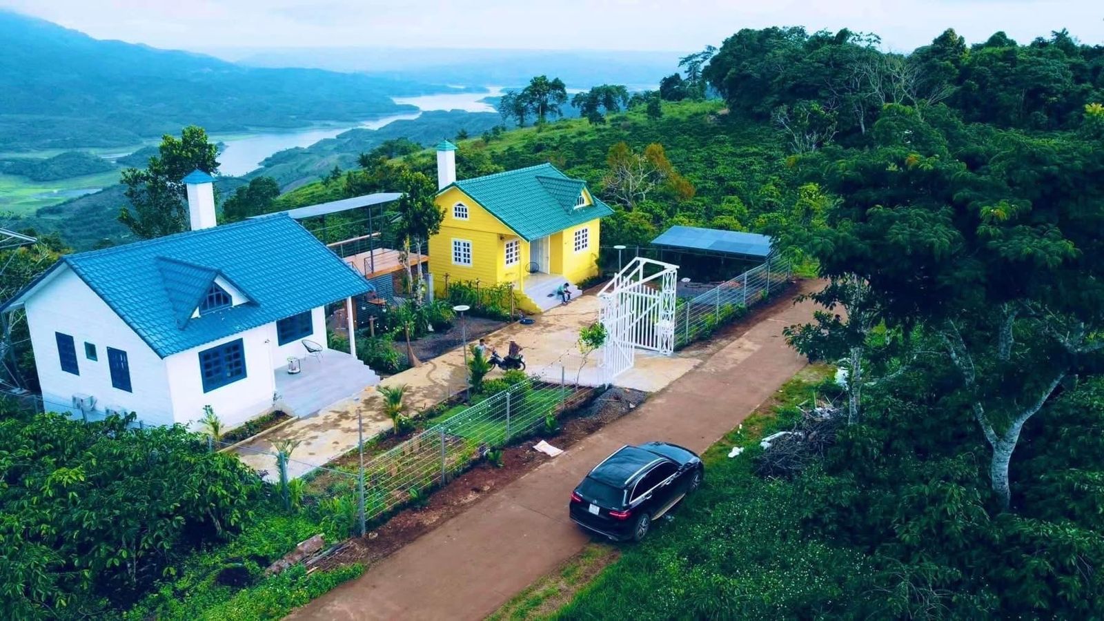 Không gian nghỉ dưỡng gần hồ Tà Đùng