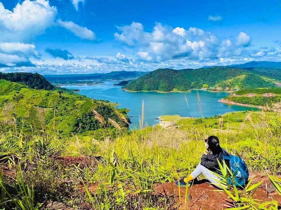Hồ Tà Đùng vào chiều muộn